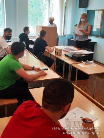Триває набір громадян на кафедру військової підготовки НАВС