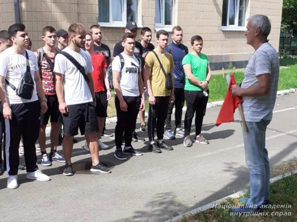 Триває набір громадян на кафедру військової підготовки НАВС