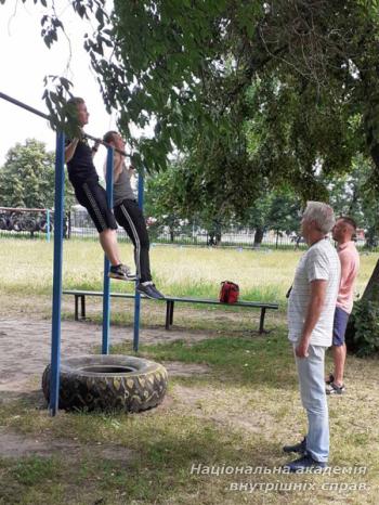 Триває набір громадян на кафедру військової підготовки НАВС