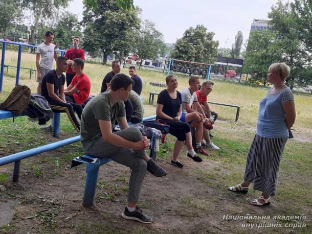 Триває набір громадян на кафедру військової підготовки НАВС