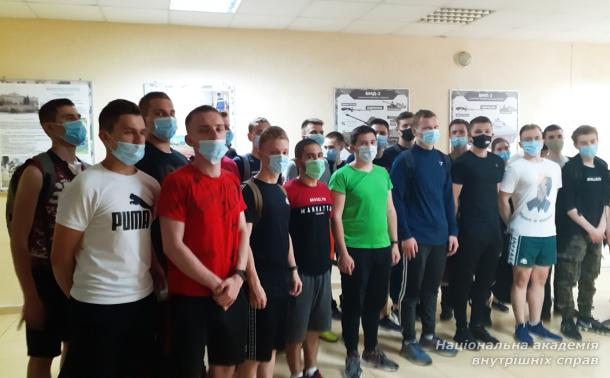 Триває набір громадян на кафедру військової підготовки НАВС