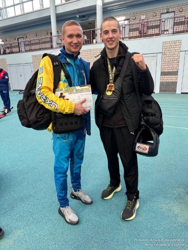 Представник академії взяв участь у чемпіонаті світу з бойових мистецтв комбат самозахист ІСО