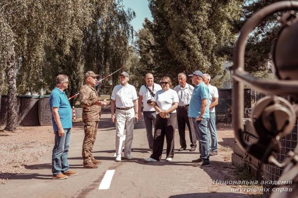 У Національній академії внутрішніх справ відбулася зустріч із Президентом Міжнародної поліцейської асоціації