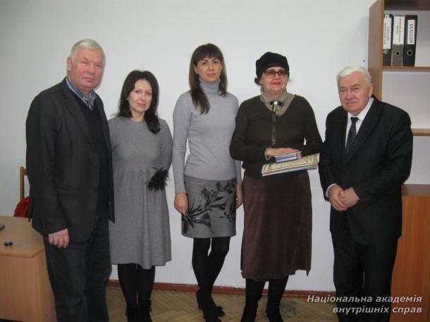 Привітали з ювілеєм  голову ветеранського осередку кафедр НАВС