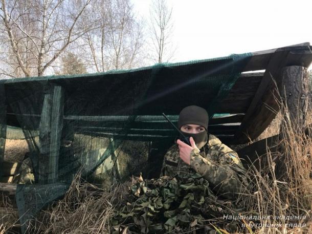 Студенти кафедри військової підготовки НАВС на тренувальних курсах для персоналу Німецького товариства міжнародного співробітництва (GIZ) в Україні