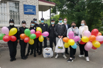 Колектив ННІ № 3 НАВС привітав підшефних із Міжнародним днем захисту дітей Фото