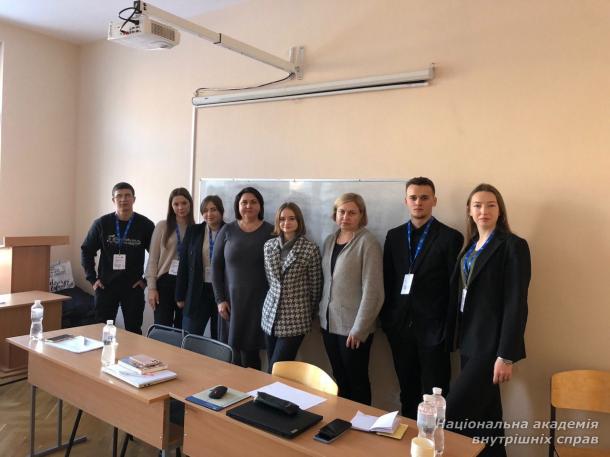 Представники юридичних клінік академії взяли участь у змаганнях із міжнародного гуманітарного права