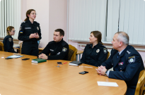 Обрано нових голову та членів Парламенту курсантського (студентського) самоврядування НАВС Фото