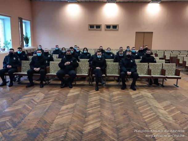 Виїзні заняття з кримінального права для курсантів ННІ № 1 НАВС