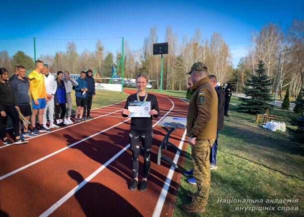 Змагання з легкої атлетики в НАВС: визначили найспритніших і найвитриваліших 
