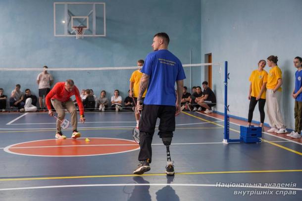 У Національній академії внутрішніх справ розпочала роботу секція з бадмінтону