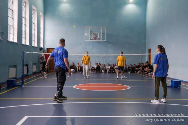 У Національній академії внутрішніх справ розпочала роботу секція з бадмінтону