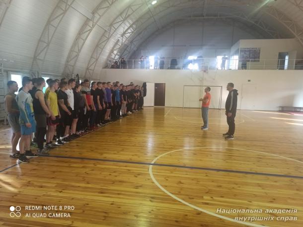 Першість ННІ № 1 НАВС із жиму штанги лежачи   