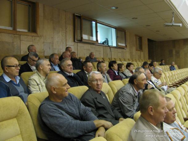 Чергове засідання клубу ветеранів ОВС Києва