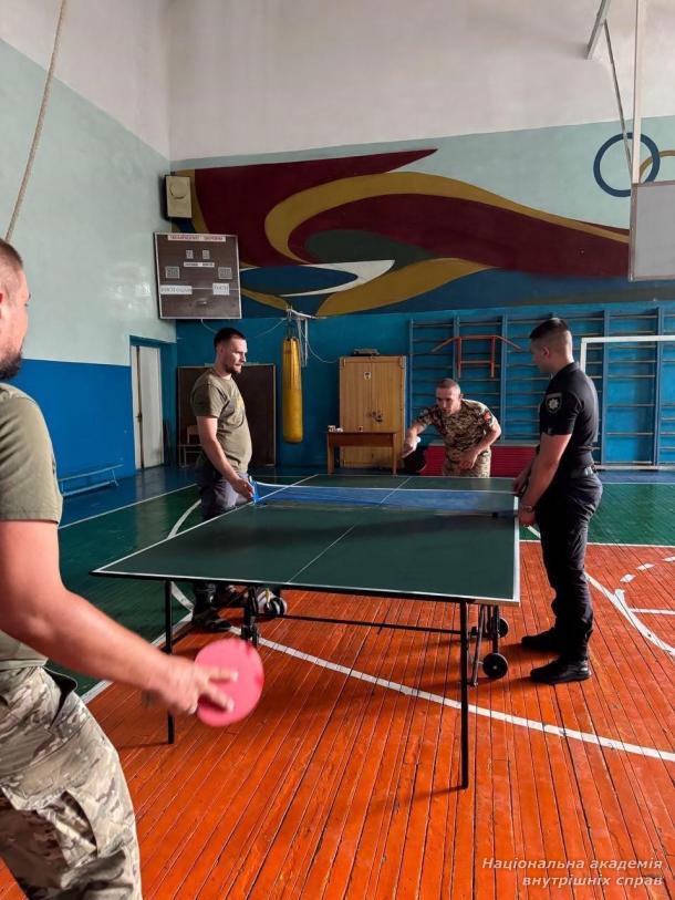 Спорт для наших захисників: у НАВС тривають  тренування для військових