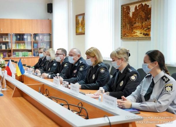 Візит делегації Чеської Республіки  до Національної академії внутрішніх справ