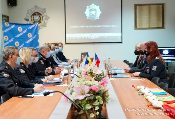 Візит делегації Чеської Республіки  до Національної академії внутрішніх справ