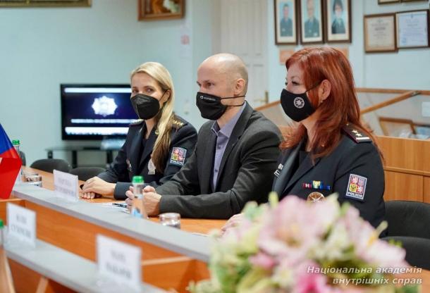 Візит делегації Чеської Республіки  до Національної академії внутрішніх справ