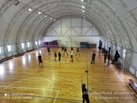 Змагання з волейболу в ННІ № 1 НАВС