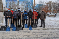 Курсанти ННІ № 3 опікуються хворими столичної лікарні № 1 Фото