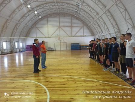 Змагання з волейболу в ННІ № 1 НАВС