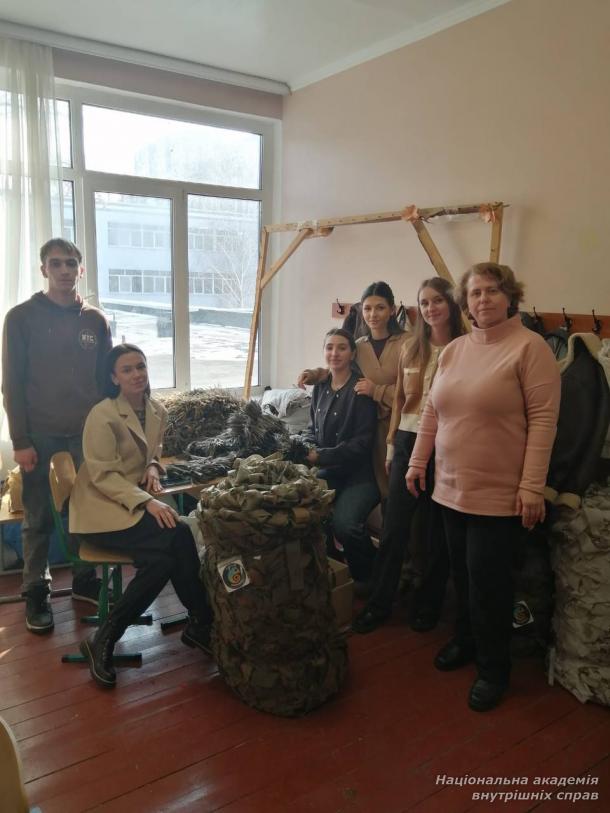   НАВС підтримує захисників: волонтерство, допомога, вдячність