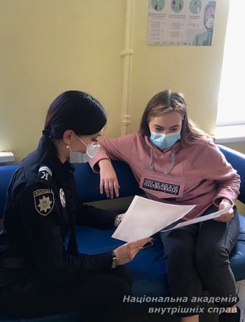 Проєкт курсанта академії в межах Всесвітньої акції «16 днів проти насильства»