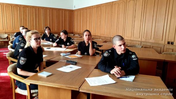 Відкриття роботи Парламенту самоврядування НАВС