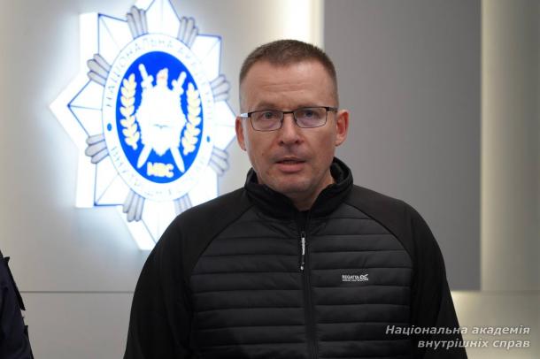 На базі НАВС відбулася відкрита лекція щодо імплементації норм кримінального законодавства ЄС