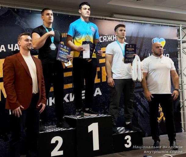 Курсант НАВС — призер Кубка міста Києва з армреслінгу