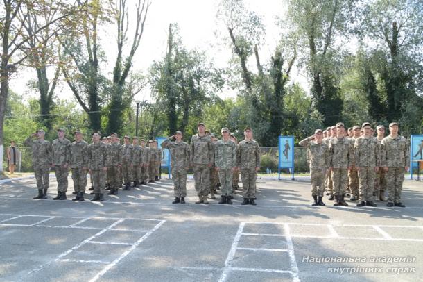 Випускники військової кафедри НАВС присягнули на вірність українському народові (фото, відео)