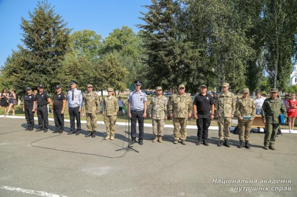 Випускники військової кафедри НАВС присягнули на вірність українському народові (фото, відео)