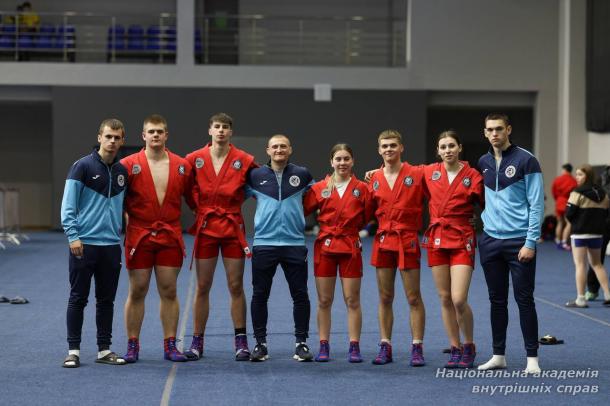 11-13 квітня в м. Дніпро проходив Чемпіонат України з боротьби самбо серед студентів 2025
