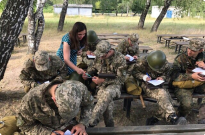 Психологічний супровід практичних занять  на кафедрі військової підготовки Фото