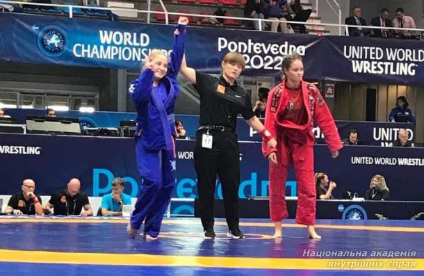 Курсантка академії – абсолютна чемпіонка світу серед молоді з греплінгу