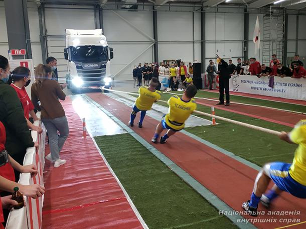 Участь команди НАВС у відкритому чемпіонаті м. Києва з перетягування канату