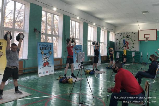 Перемога команди НАВС у відкритому чемпіонаті м. Києва з гирьового спорту