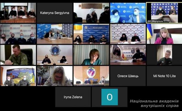 Робоча нарада під головуванням заступника Міністра внутрішніх справ України Катерини Павліченко