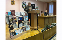 Вшанування учасників ліквідації наслідків аварії  на Чорнобильській АЕС у ліцеї Фото