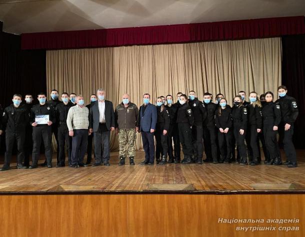 Колектив ННІ № 3 НАВС ушанував ліквідаторів наслідків аварії  на Чорнобильській АЕС 