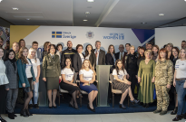 Форум «Подвиг не знає статі» за участю представників НАВС Фото