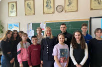 Правопросвітницькі заняття із школярами проводить юридична клініка «Захист» Фото