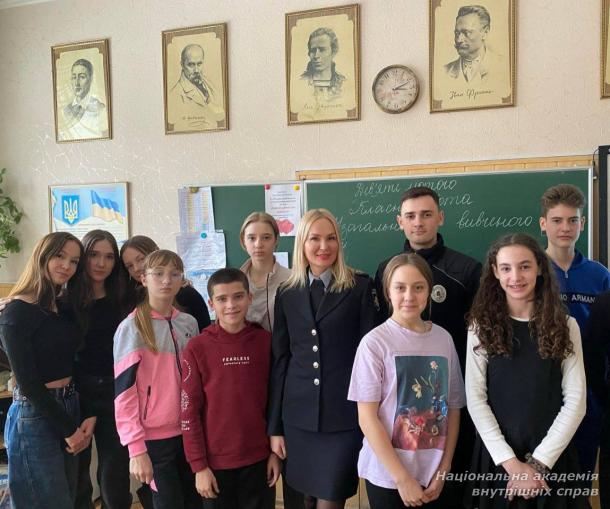 Правопросвітницькі заняття із школярами проводить юридична клініка «Захист»