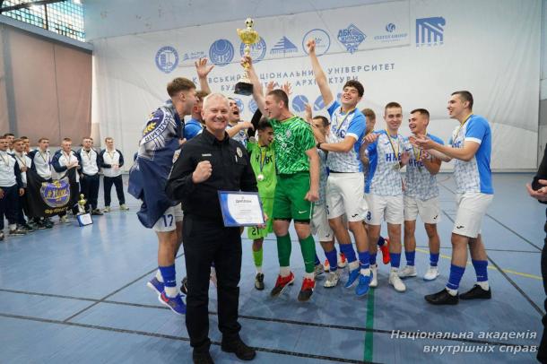 Команда НАВС – чемпіон з футзалу серед команд відомчих вишів 