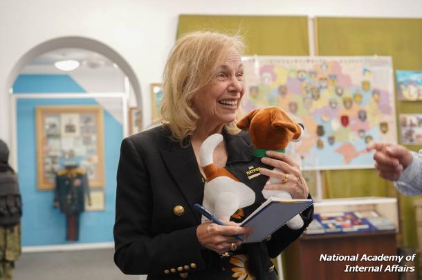Mitzi Perdue at NAIA: on education, war, and the power of mental health