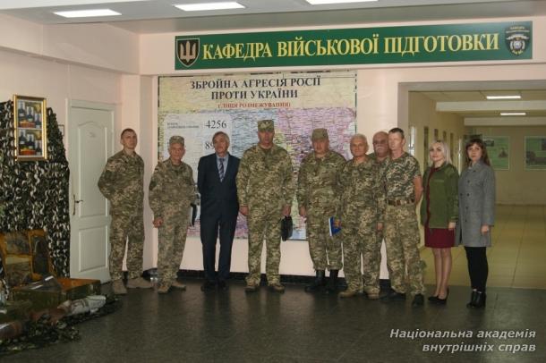 Кафедра військової підготовки  НАВС