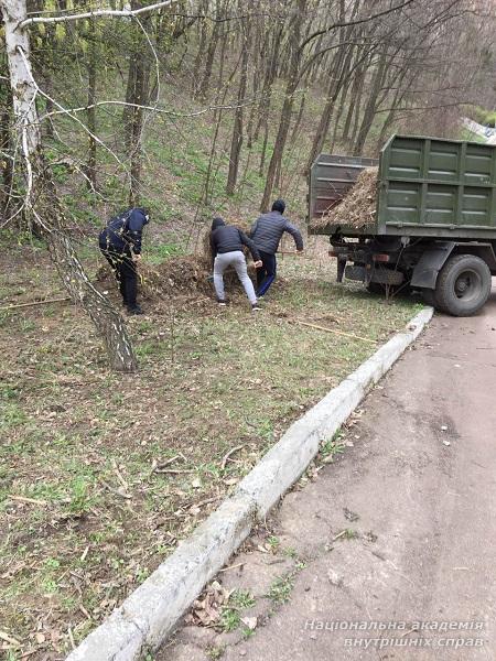 Участь ННІ № 1 НАВС в акції «За чисте довкілля»