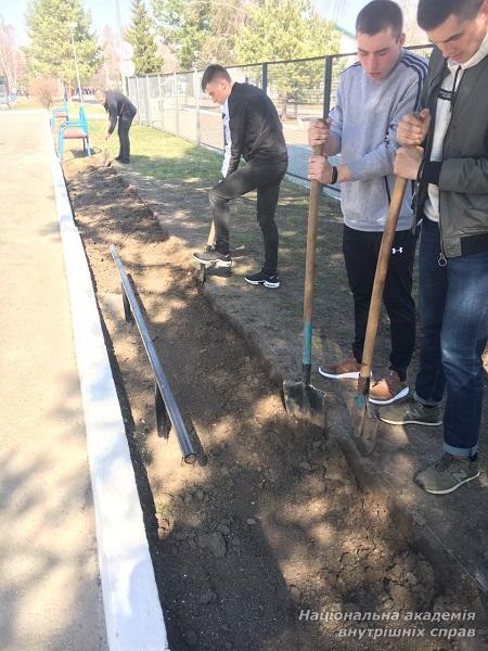 Участь ННІ № 1 НАВС в акції «За чисте довкілля»