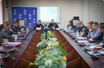 У Національній академії внутрішніх справ відбувся міжвідомчий круглий стіл щодо впровадження концепції поліцейської діяльності, керованої аналітикою (ILP) Фото