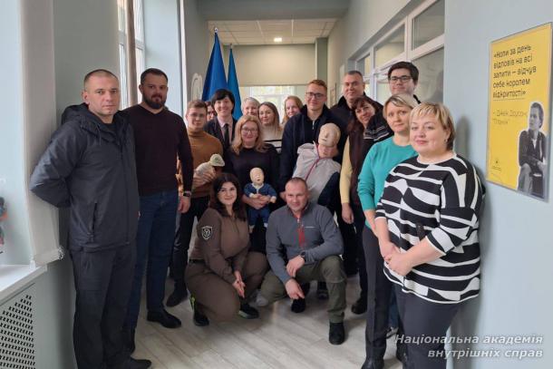 Працівники Секретаріату Уповноваженого Верховної Ради України з прав людини пройшли практичне навчання з домедичної підготовки